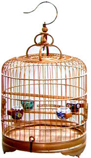 Bamboo Birdcage 3BC003A