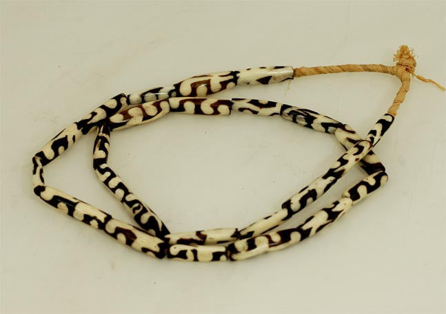 Batik Bone Bead Strand BA-B01