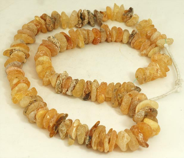 West African Sea Amber Bead Strand BA-SA40