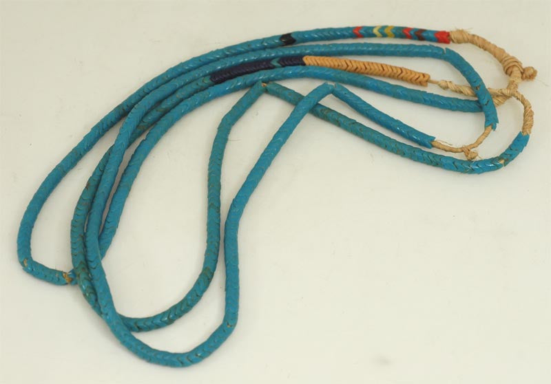 Turquoise Asanti Glass Bead Strand BA-SVT