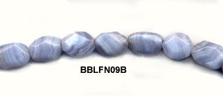 Blue Lace Agate Beads