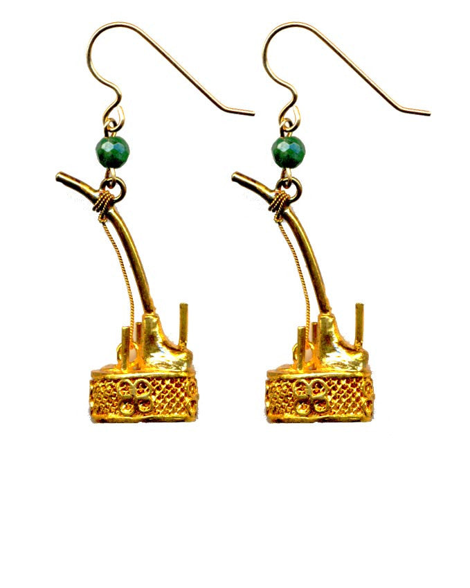 Water Pipe Earrings