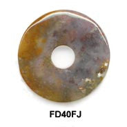 Pi Disc 40mm Fancy Jasper
