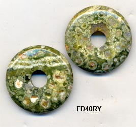 Pi Disc 40mm Ryolite