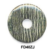 Pi Disc 40mm Zebra Jasper