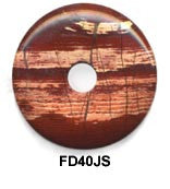 Pi Disc 40mm Snake Skin Jasper