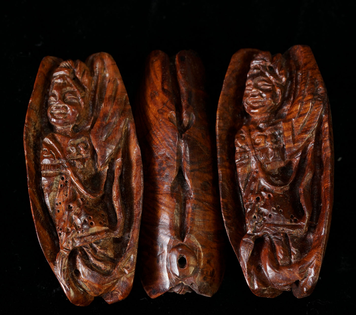 Ma-Li Wood Clam Fairy Pendant FWD04