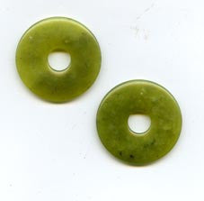 Pi Disc 28mm Korean Jade