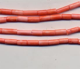 Pink Coral Bead Strand BCP413