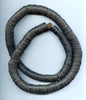 Coconut Natural Shell Black Disc Bead Strand BA-COCOL