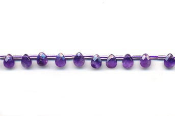 Amethyst Faceted Briolettes BAMF785A