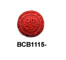 Longevity Disc Bead Cinnabar Bead BCB1115