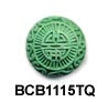 Longevity Disc Bead Cinnabar Bead BCB1115