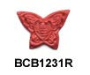 Butterfly Cinnabar Bead BCB1231R