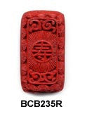 Longevity Cinnabar Bead BCB235R