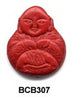 Monk Cinnabar Bead BCB307