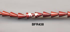 Flower Jasper Cone Beads BFR438