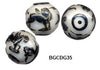 Carved Peking Glass Bead Pegasus, Rabbit, Floral, Fu and Happiness  BGC - 5 Styles