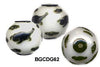 Carved Peking Glass Bead Fish, Frog & Turtle 28mm  BGC - 5 Styles