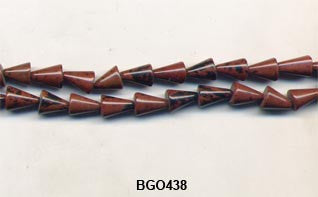 Golden Obsidian Cone Beads BGO438