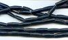 Black Horn Hair Pipes Bead BHN10-075