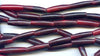 Red Horn Hair Pipes Bead BHN12-10