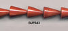 Red Jasper Cone Beads BJP434