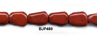 Red Jasper Pebble Beads BJP480