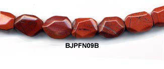 Red Jasper Nugget Beads BJPFN09B