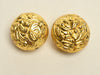 Gold Plated Pancake Bead with Peacock BM81G  1