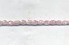 Rose Quartz Faceted Oval Beads BRQF408EB