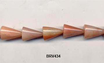Red Aventurine Cone Beads BRV434