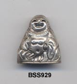Sterling Silver Buddha Bead BSS929