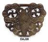 Soo Chow Jade Butterfly Lock Pendant Bead DAJ28