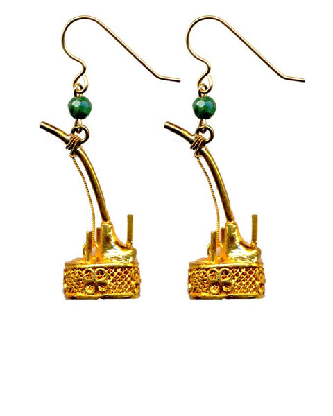 Water Pipe Earrings