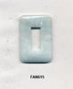 Stone Amazonite Rectangular Pendant Bead FAN615