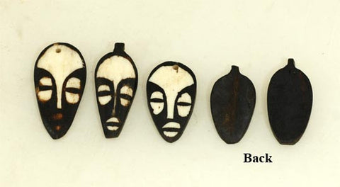Batik Face Bone Pendant FBA745S