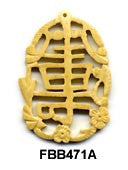Longevity Bone Pendant Bead