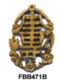 Longevity Bone Pendant Bead