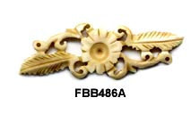Flower Bone Pendant Bead