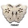 Butterfly Bone Pendant Bead
