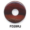 Pi Disc 28mm Rainbow Jasper