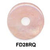 Pi Disc 28mm Rose Quartz