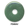 Pi Disc 40mm Green Aventurine