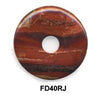 Pi Disc 40mm Rainbow Jasper