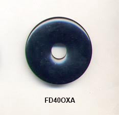 Pi Disc 40mm Black Onyx