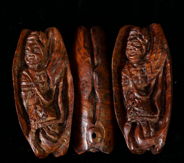 Ma-Li Wood Clam Fairy Pendant FWD04
