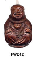 Ma-Li Wood Boy with 2 Fish Bead FWD12
