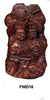 Ma-Li Wood Wedding Couple Double Happiness Pendant FWD16