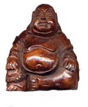 Ma-Li Wood Sitting Buddha Bead FWD36